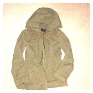 Army green jacket